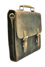 Trukado Leather bags - Vintage Schoolbag Buffalo Leather - 818B