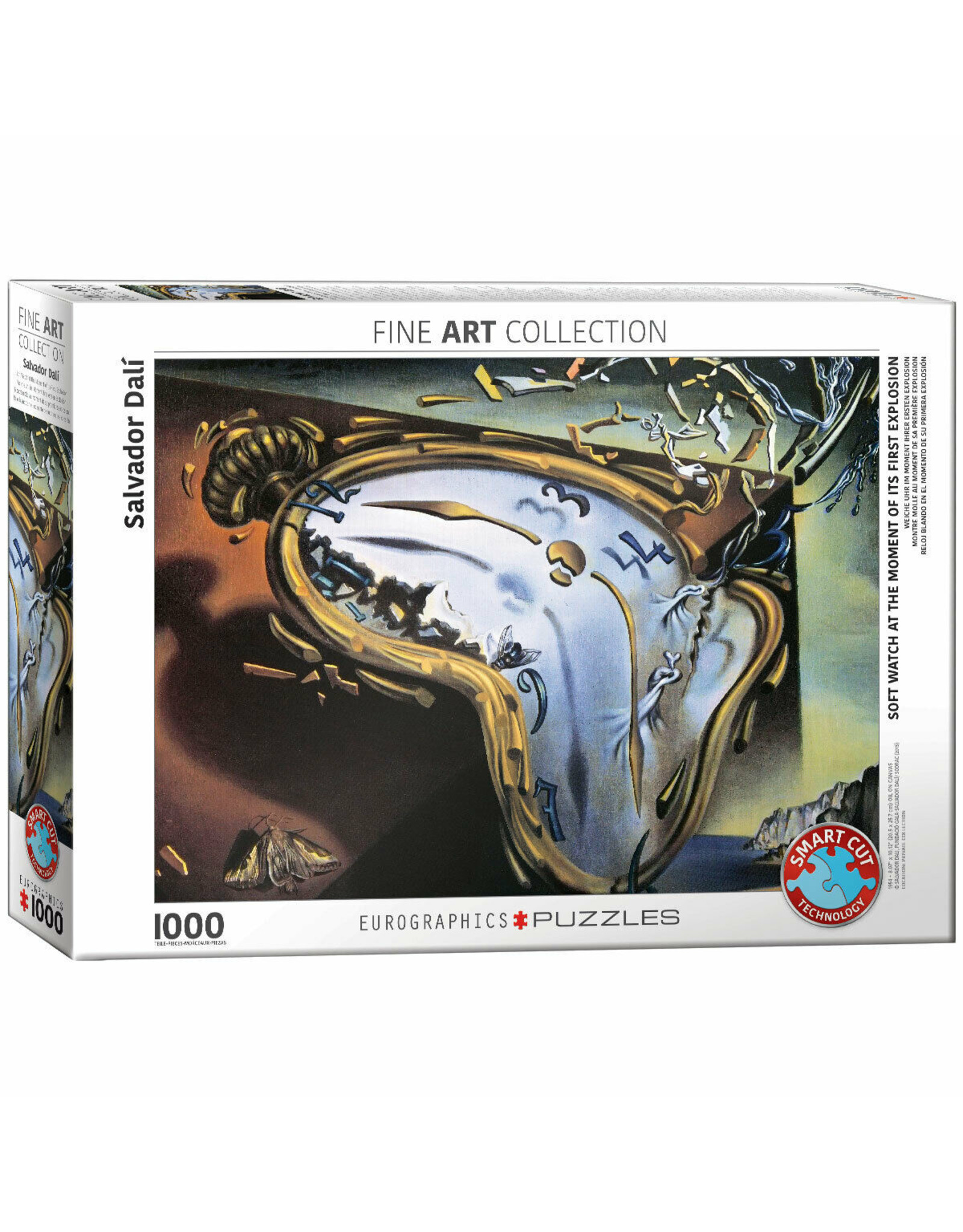 Eurographics Puzzle Salvador Dali The Melting Watch 1000 pcs