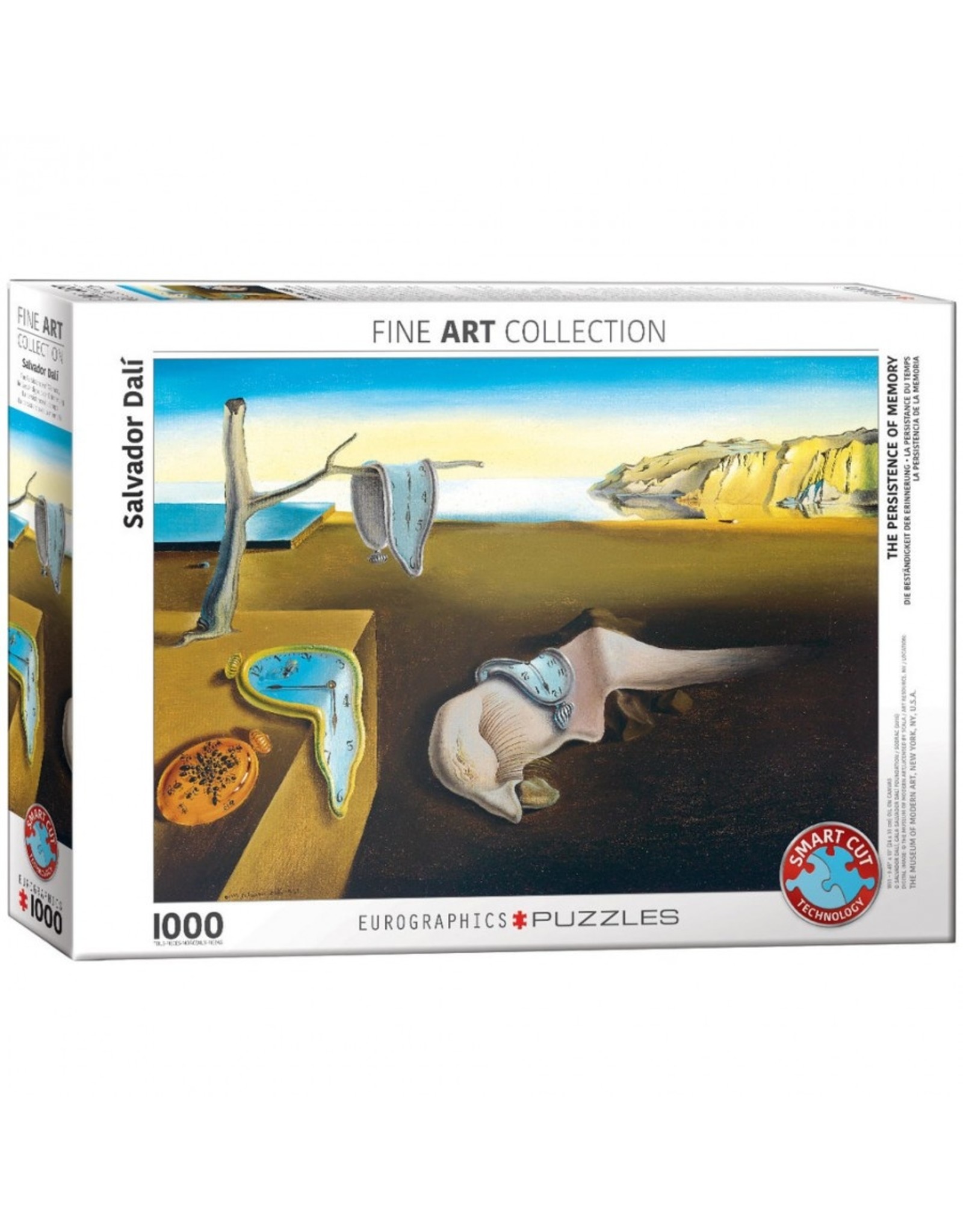 Eurographics Puzzle Salvador Dali The persistence of Memory 1000 pcs