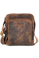 Hunters Leather bags - Hunters shoulder bag buffalo leather small