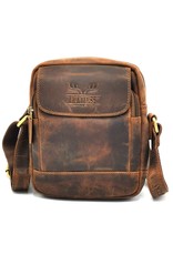 Hunters Leather bags - Hunters shoulder bag crossbody small