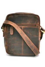Hunters Leren tassen - Hunters Schoudertas-crossbody klein