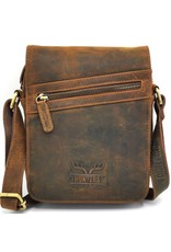 Hunters Leather bags - Hunters shoulder bag with cover small