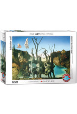 Eurographics Puzzle Salvador Dali Swans reflecting Elephants 1000 pcs