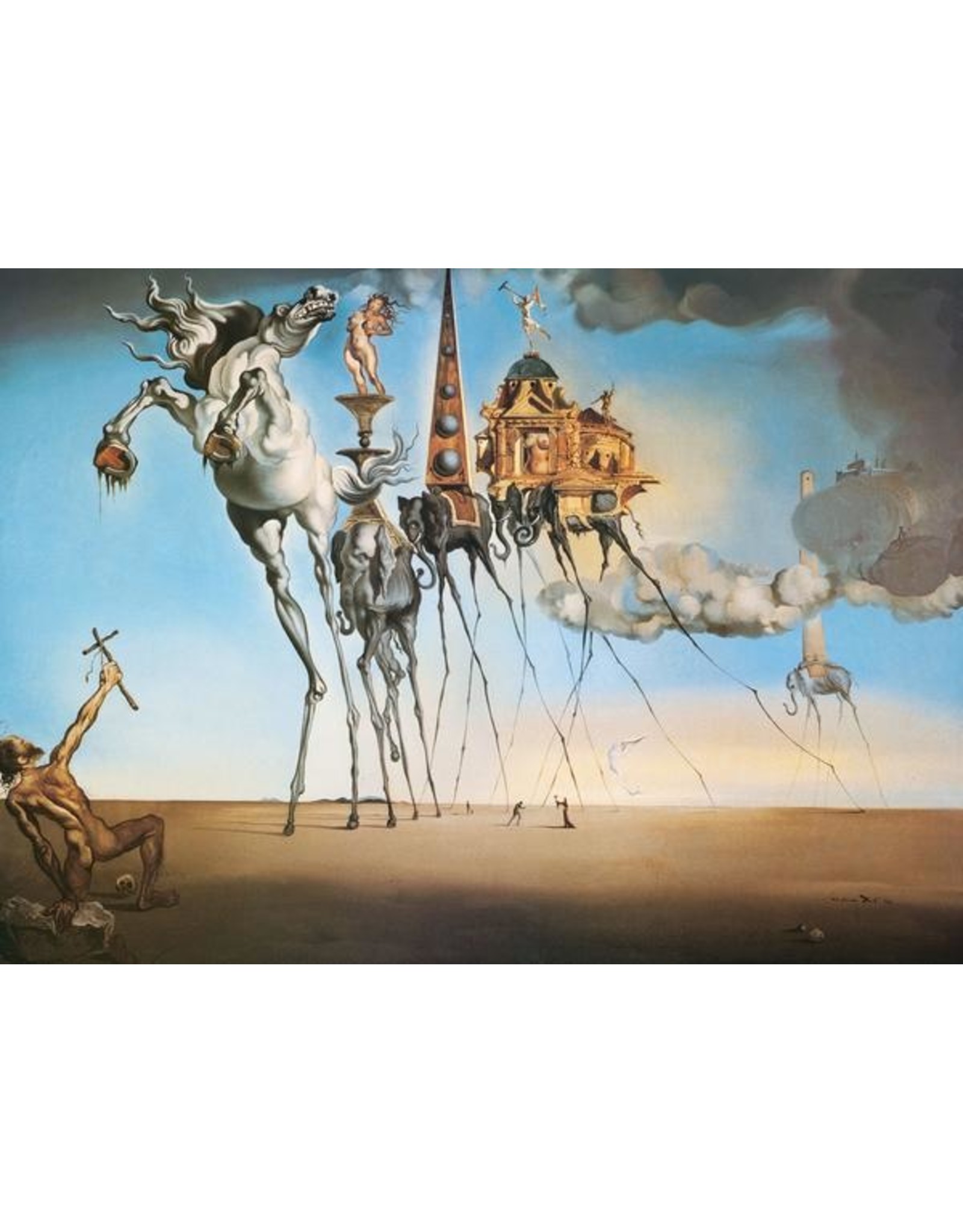 Eurographics Puzzle Salvador Dali The temptation of Saint Anthony 1000 pcs