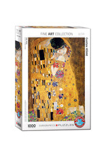 Eurographics Puzzel Gustav Klimt De Kus 1000 stukjes