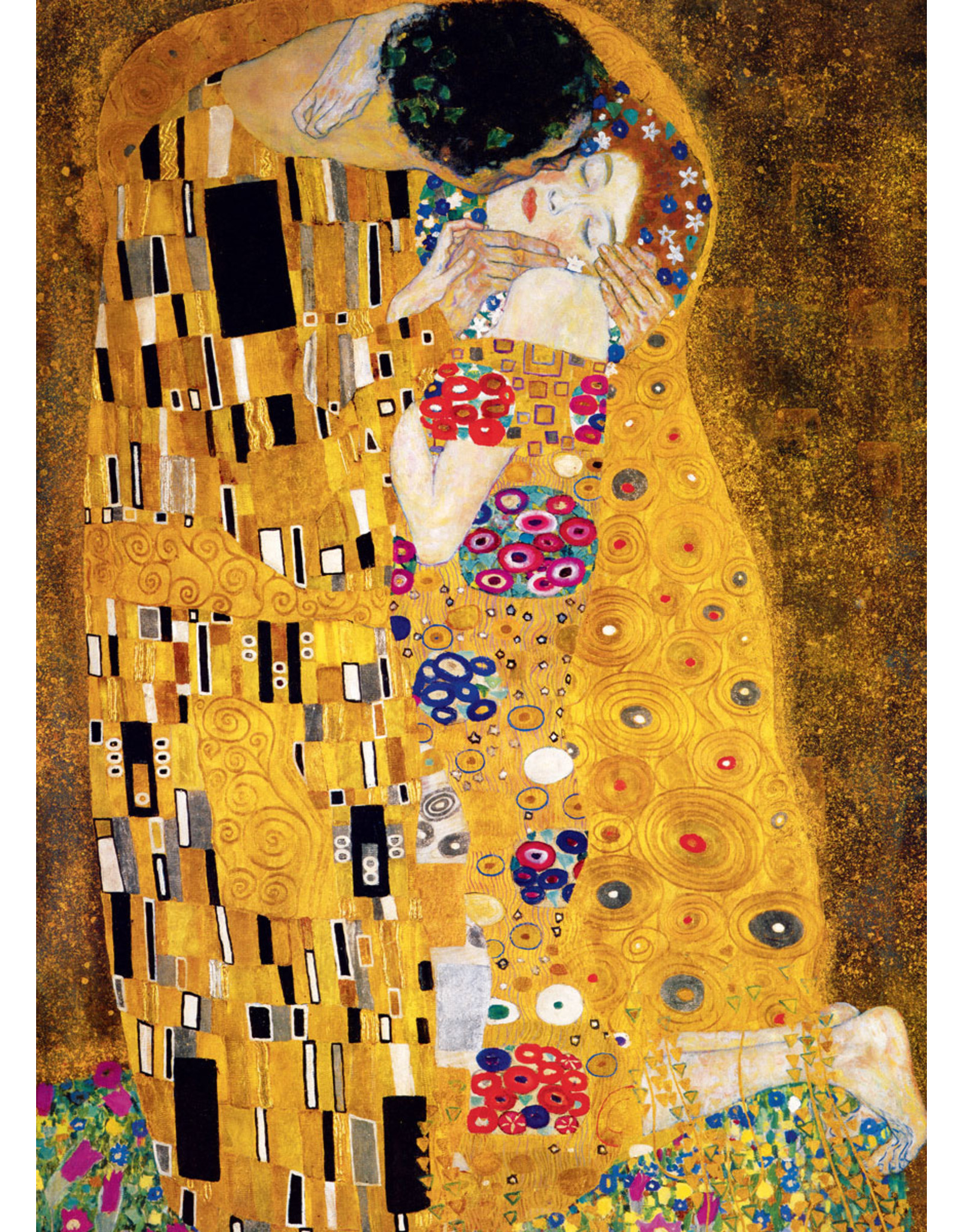 Eurographics Puzzel Gustav Klimt De Kus 1000 stukjes