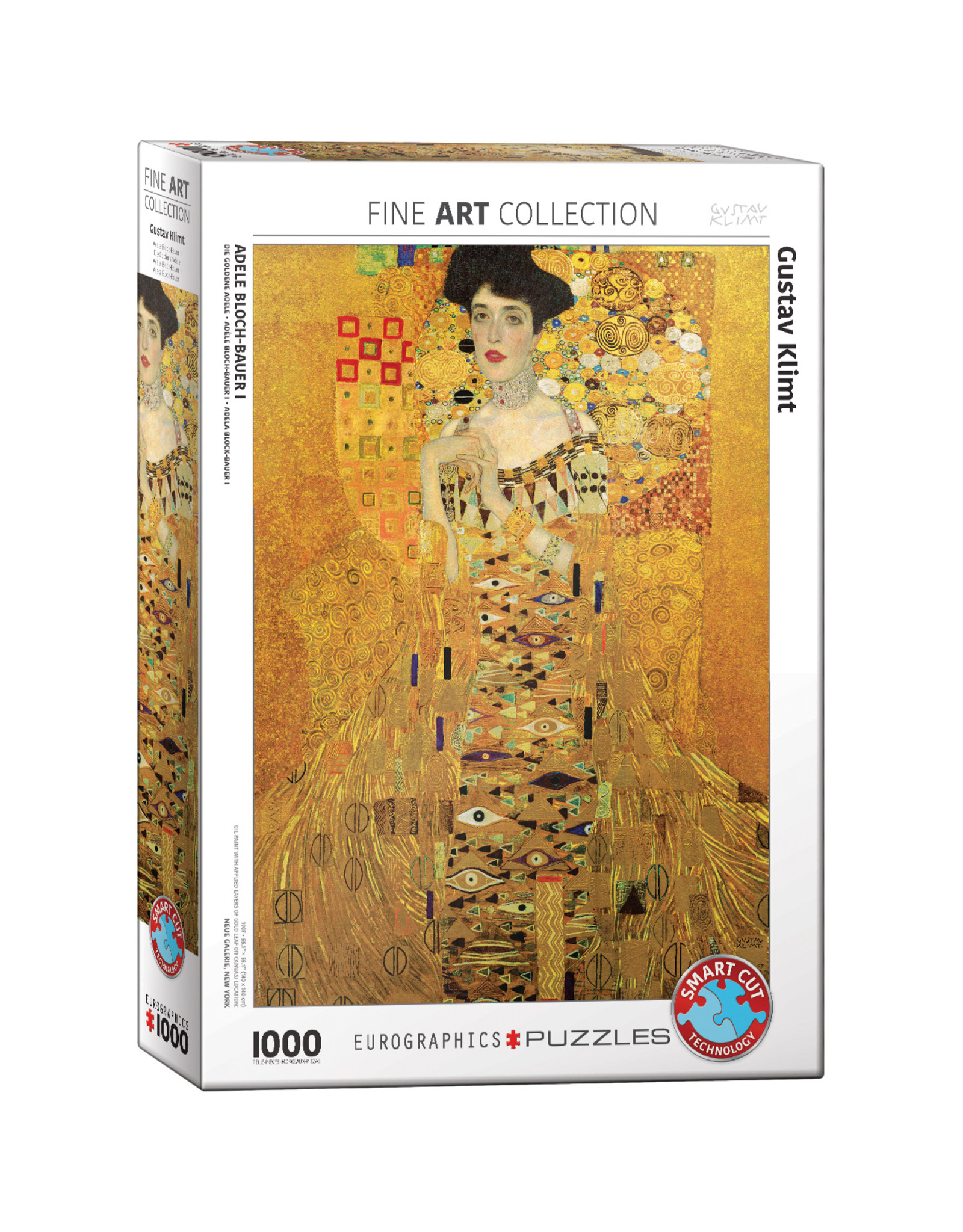 Eurographics Puzzle Gustav Klimt Adele Bloch Bauer 1000 pcs