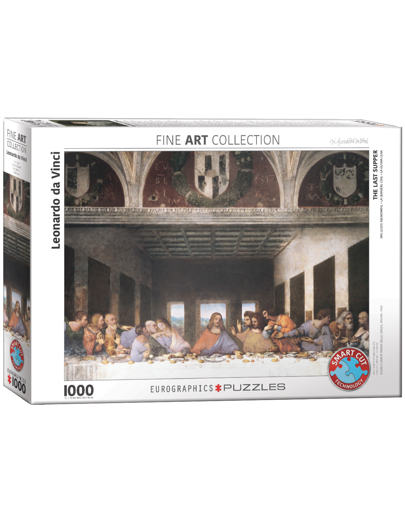 Eurographics Puzzle Leonardo da Vinci The last supper 1000 pcs