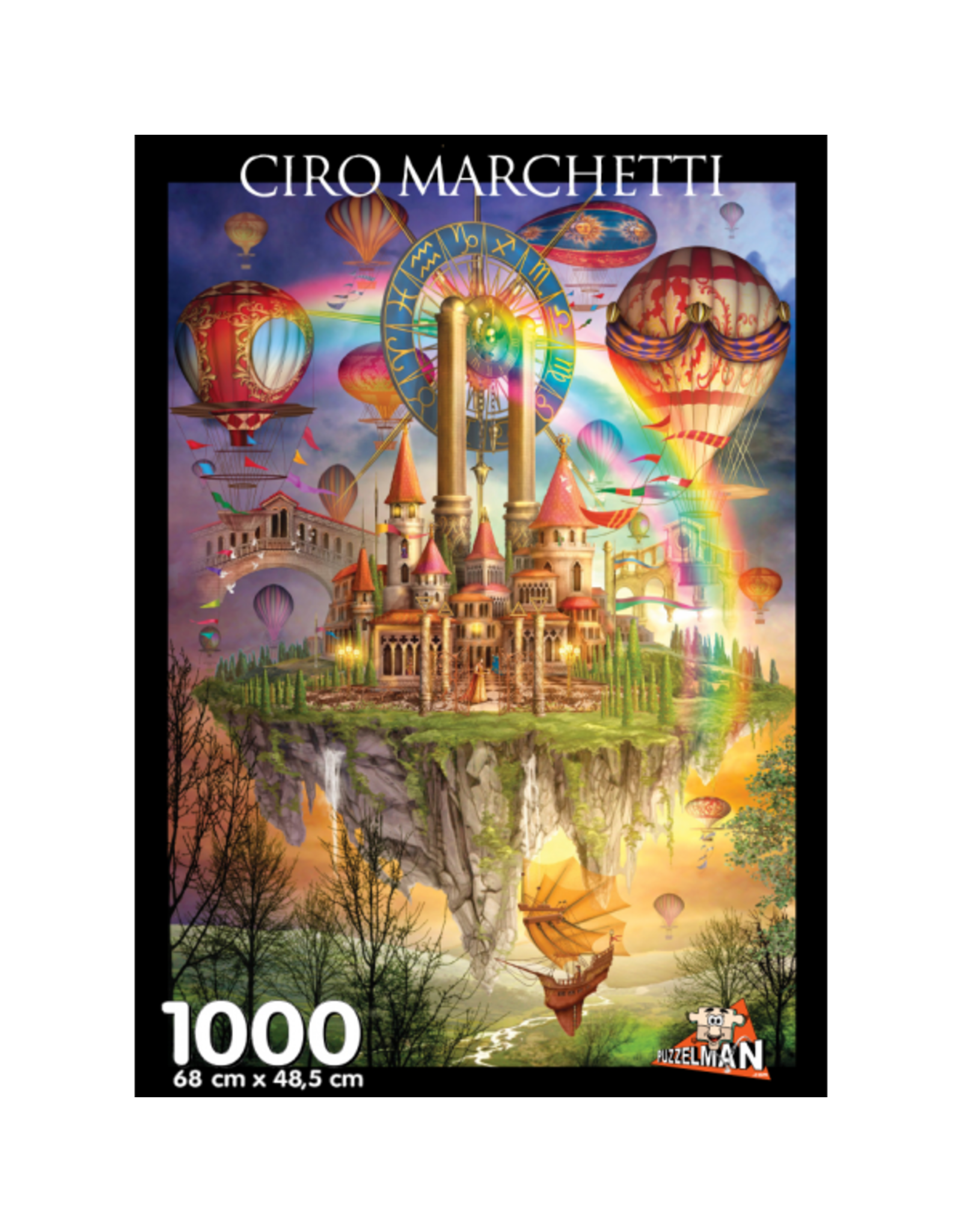 Puzzelman Puzzle Ciro Marchetti Tarot Town 1000 pcs