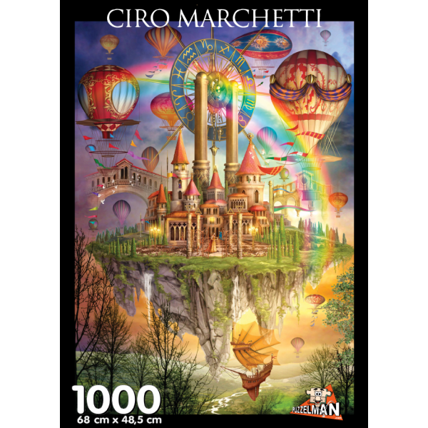 Puzzle Ciro Marchetti Tarot Town 1000 pcs Boutique Trukado