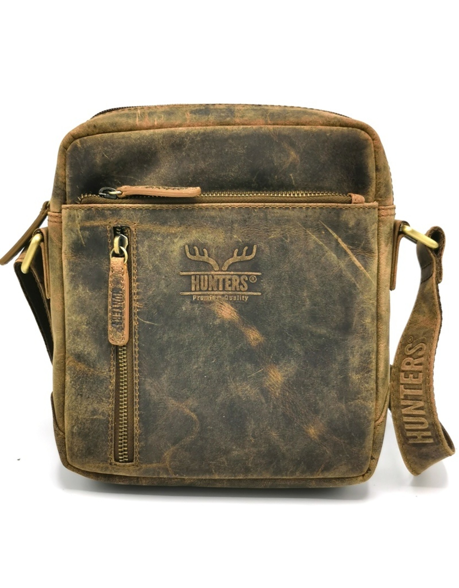 Hunters Leather bags - Hunters Shoulder bag-crossbody Buffalo Leather