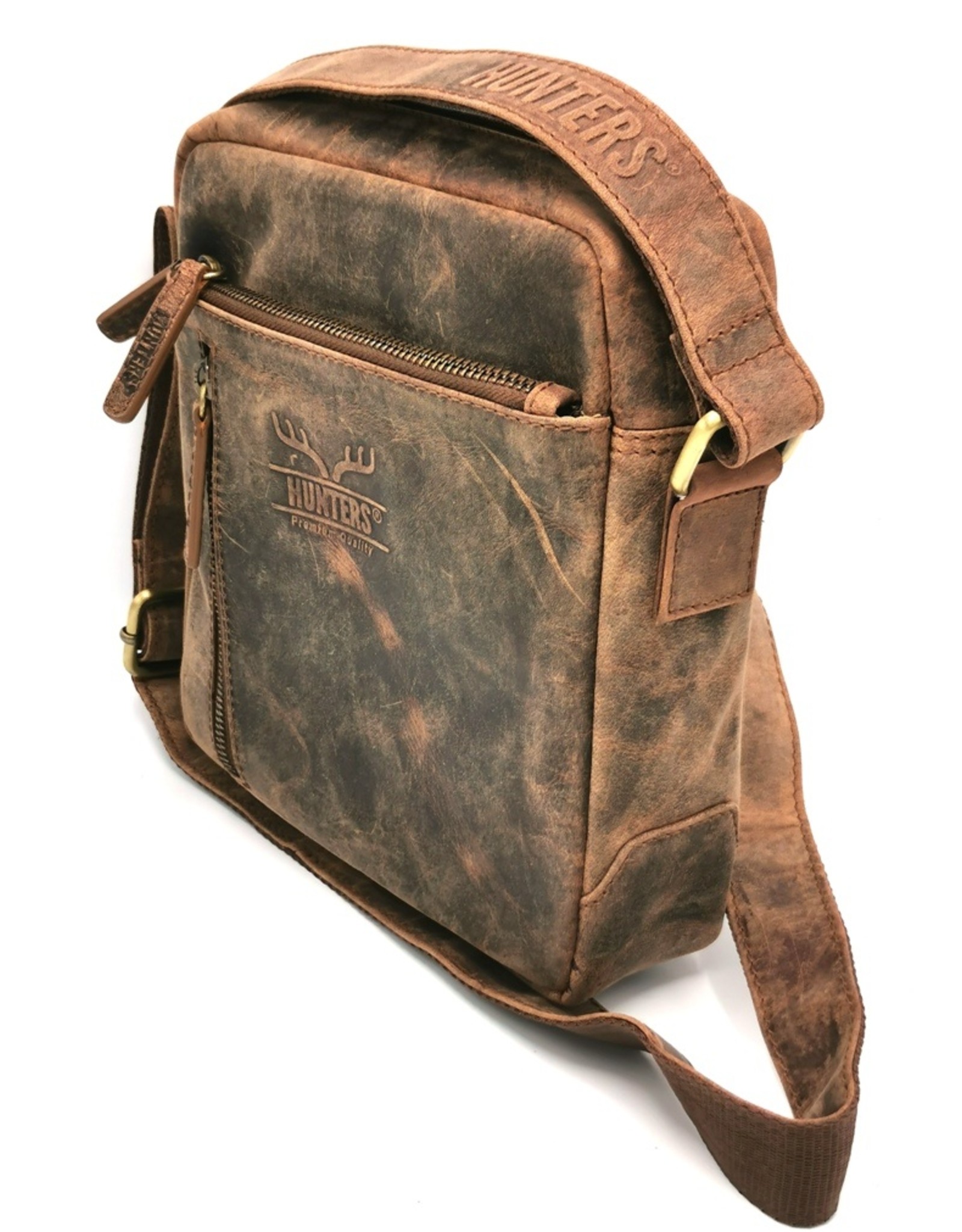 Hunters Leather bags - Hunters Shoulder bag-crossbody Buffalo Leather