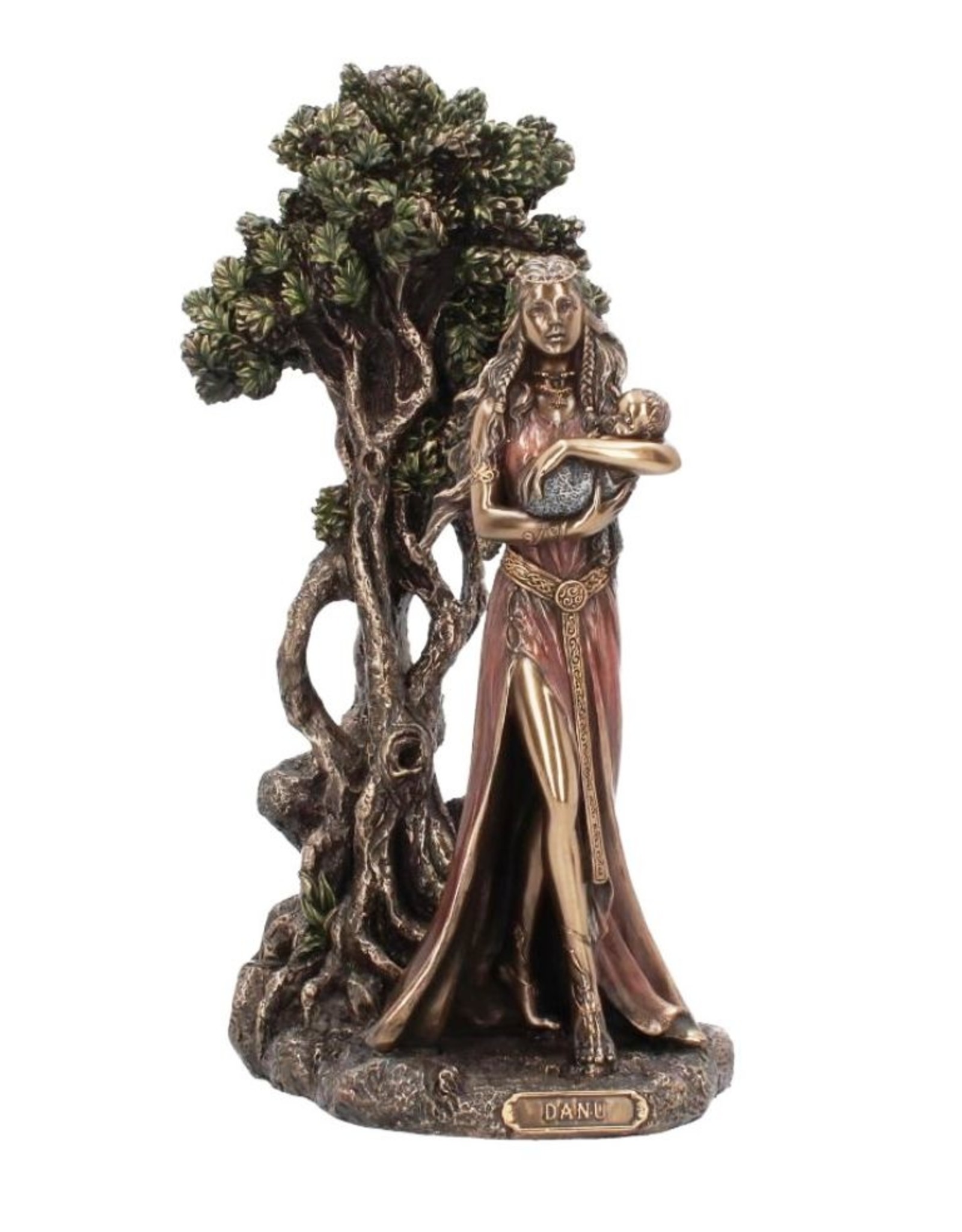 Willow Hall Giftware & Lifestyle - Danu - Mother of the Gods bronzed figurine 29.5cm