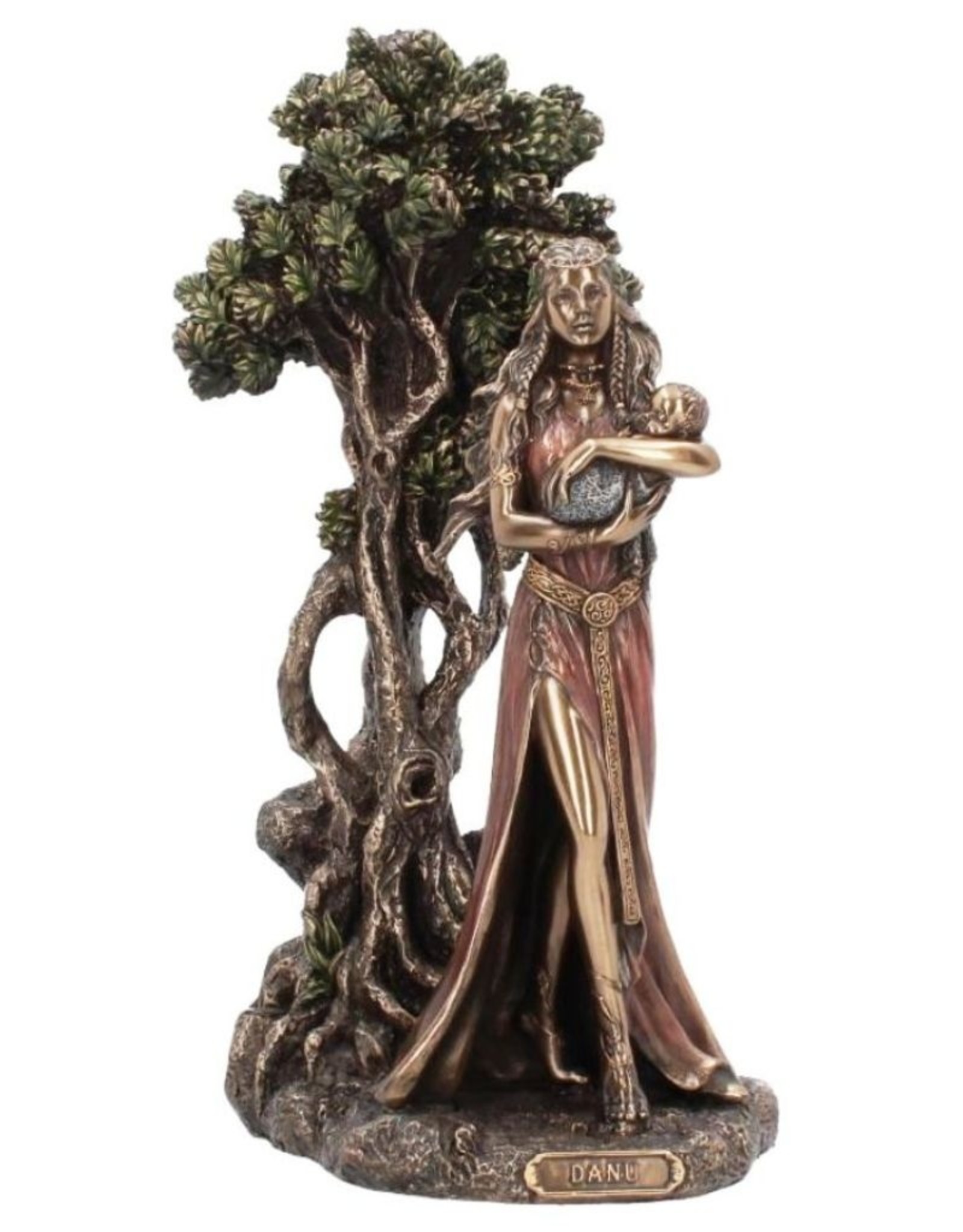 Willow Hall Giftware & Lifestyle - Danu - Mother of the Gods bronzed figurine 29.5cm