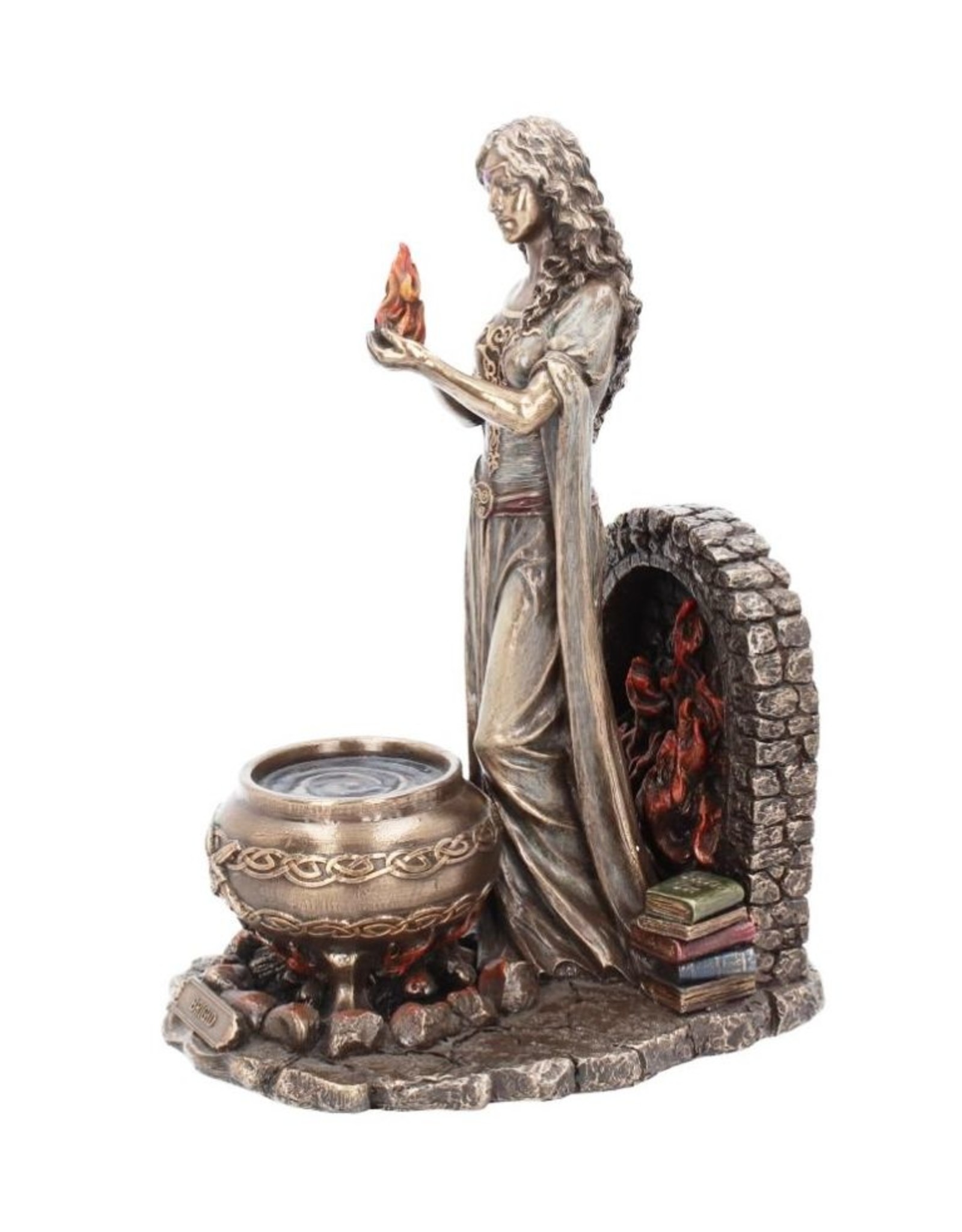 Veronese Design Giftware & Lifestyle - Brigid Irish Goddess Bronzed Figurine