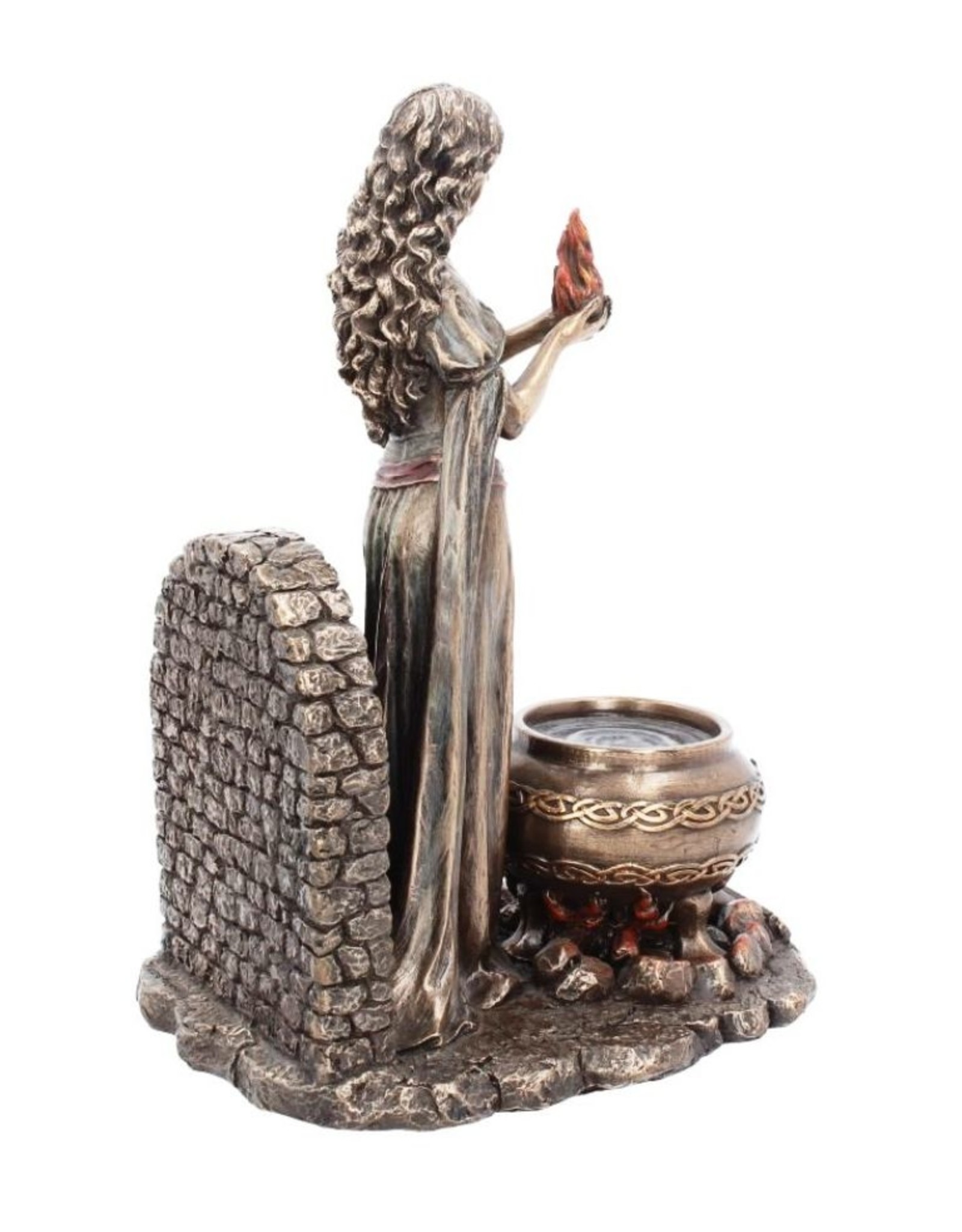 Veronese Design Giftware & Lifestyle - Brigid Irish Goddess Bronzed Figurine