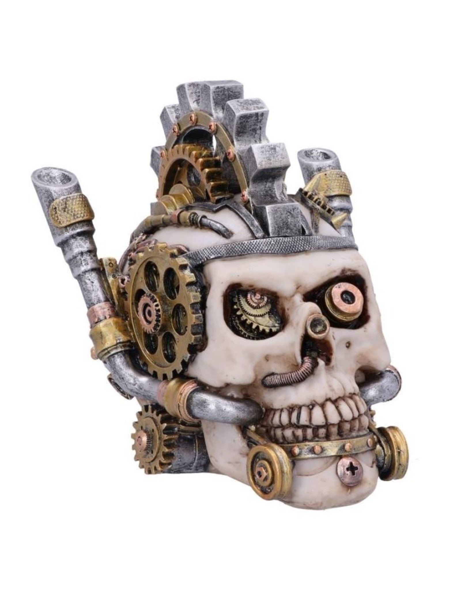 NemesisNow Giftware & Lifestyle - Metal Head Skull-box