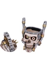 NemesisNow Giftware & Lifestyle - Metal Head Skull-box