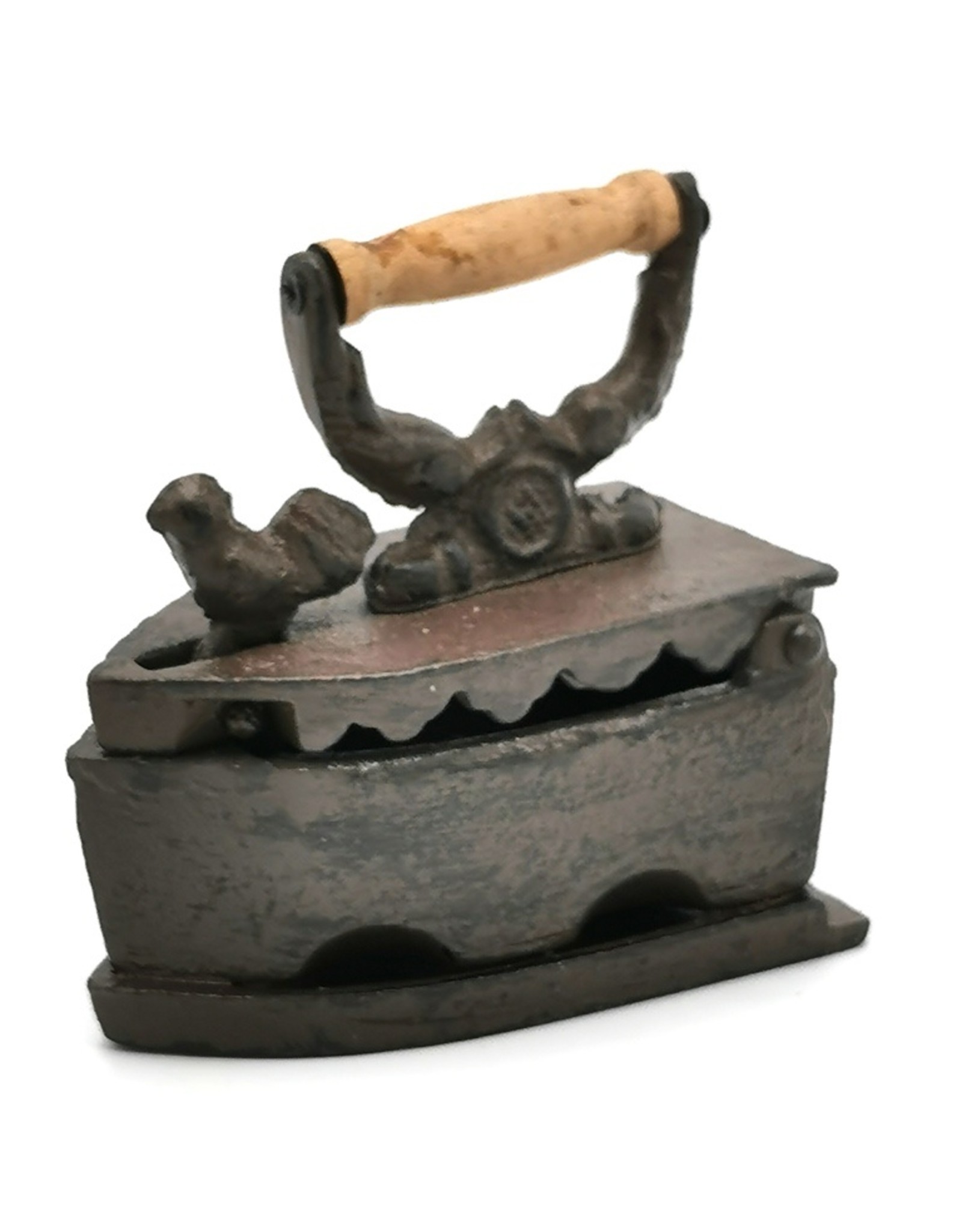 Trukado Miscellaneous - Miniature Vintage Coal Iron - Cast Iron - Cast Iron