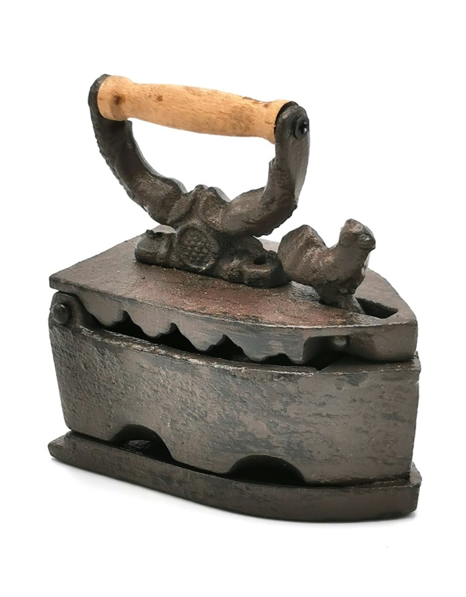 Trukado Miscellaneous - Miniature Vintage Coal Iron - Cast Iron - Cast Iron