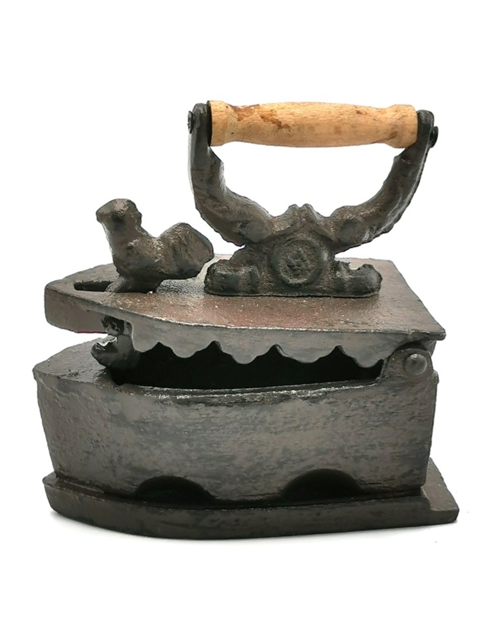 Trukado Miscellaneous - Miniature Vintage Coal Iron - Cast Iron - Cast Iron