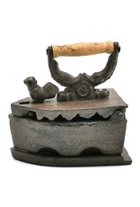 Trukado Miscellaneous - Miniature Vintage Coal Iron - Cast Iron - Cast Iron