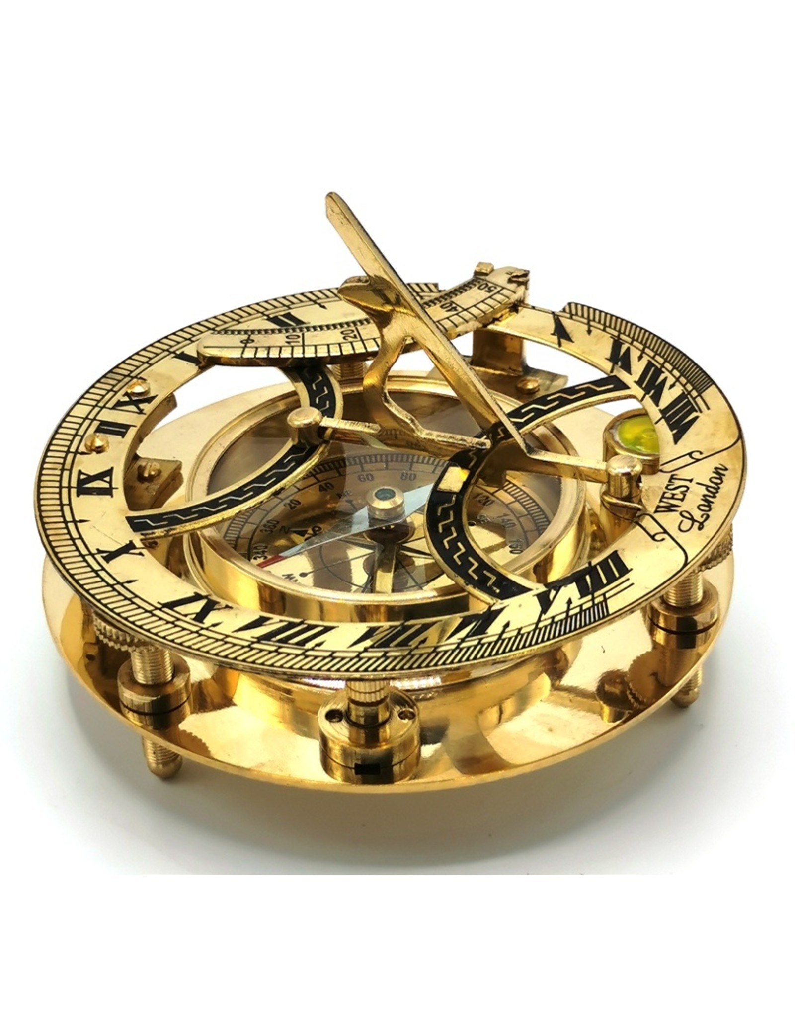 Trukado Miscellaneous - Sundial Compass XL - Brass