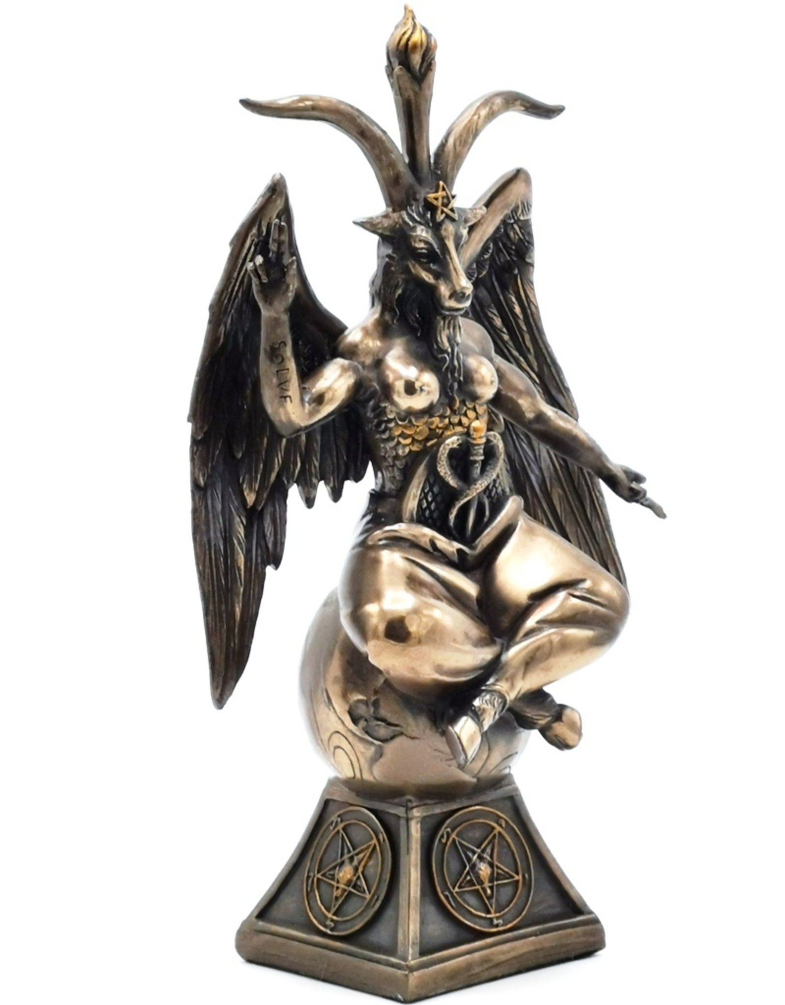 NemesisNow Giftware & Lifestyle - Baphomet Gebronds beeld 24cm