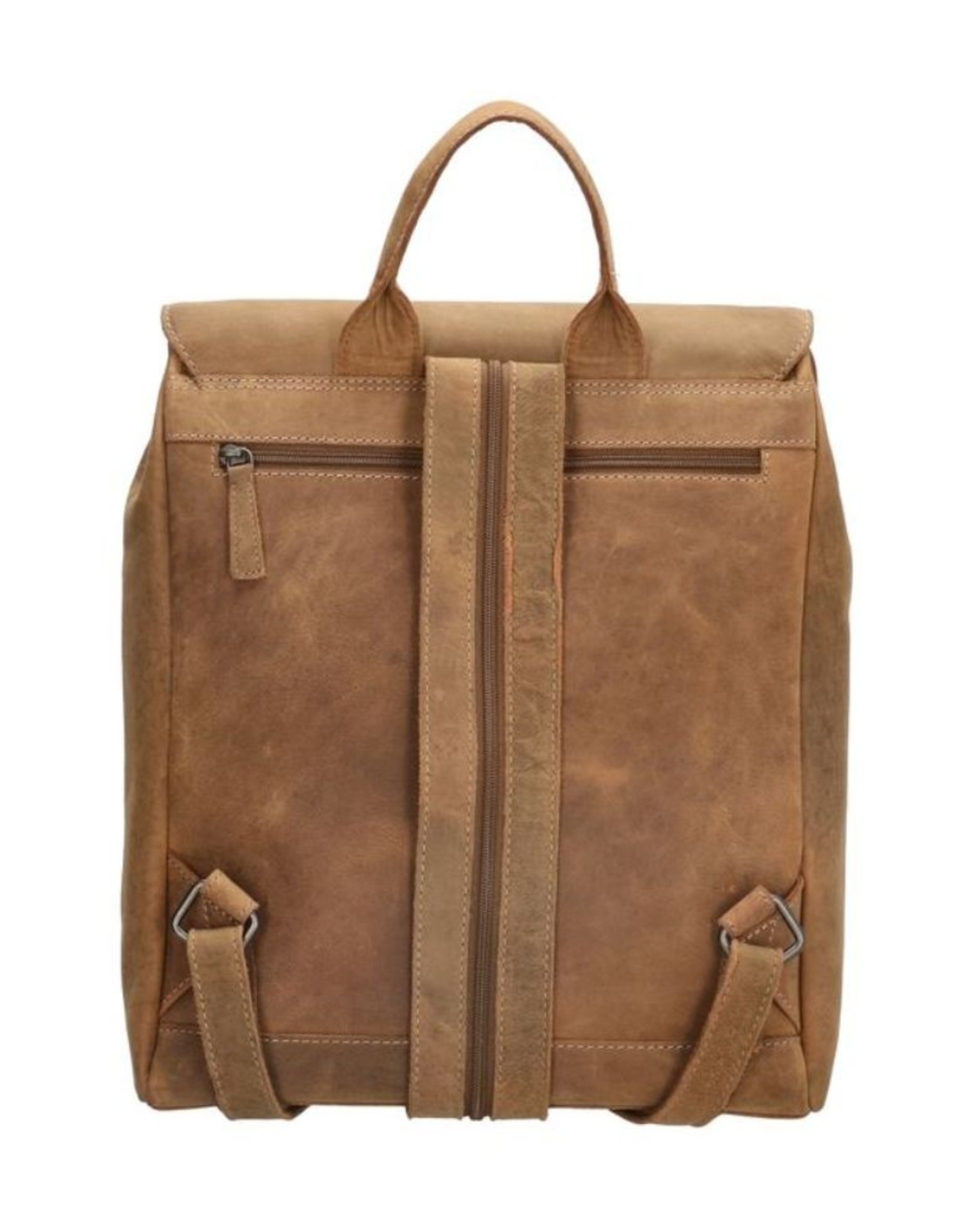 Hide & Stitches Leren rugzakken en leren shoppers - Leren rugzak Hide & Stitches Idaho 13,3 inch (33 cm)