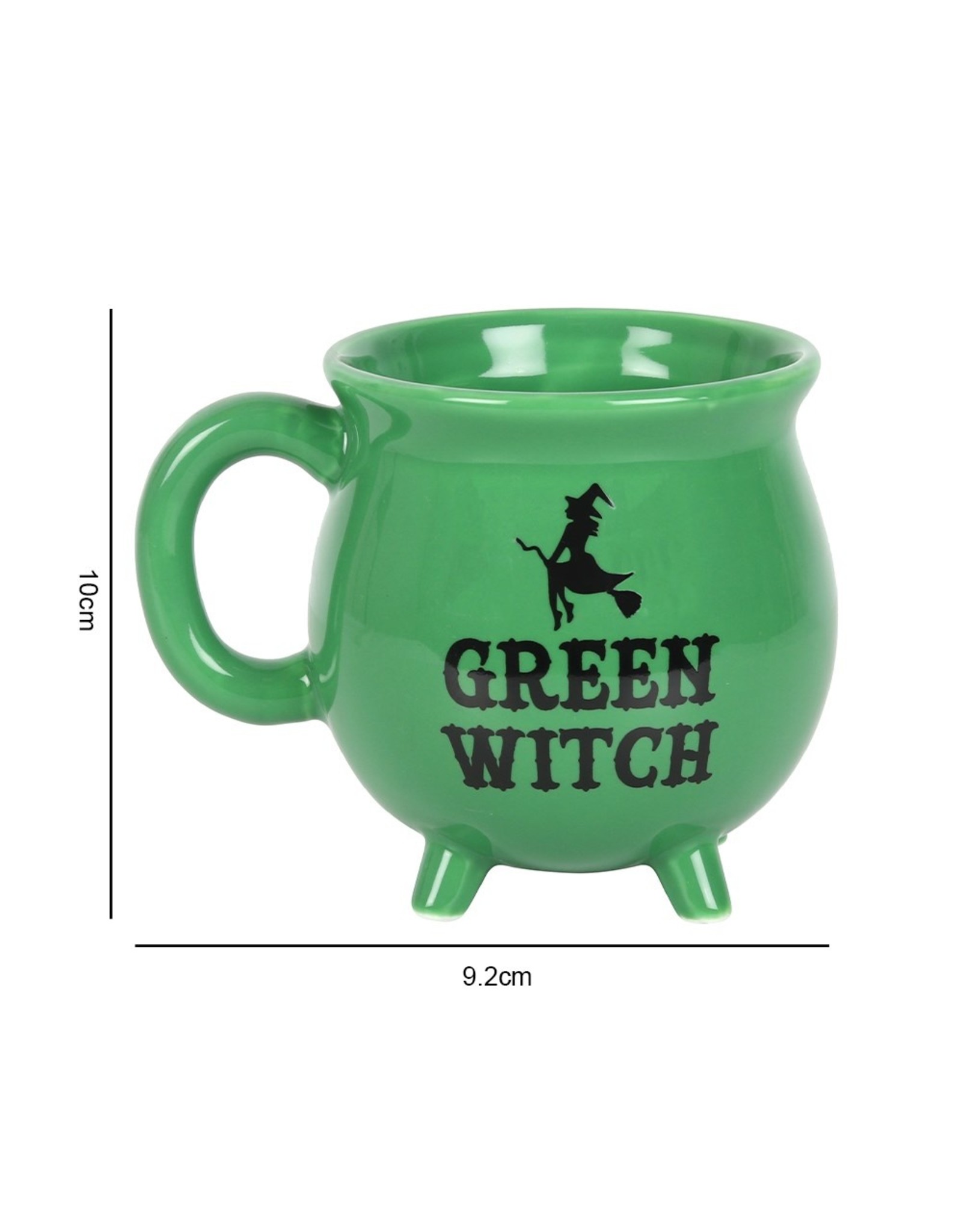 Something Different Giftware & Lifestyle - Green Witch Cauldron mug