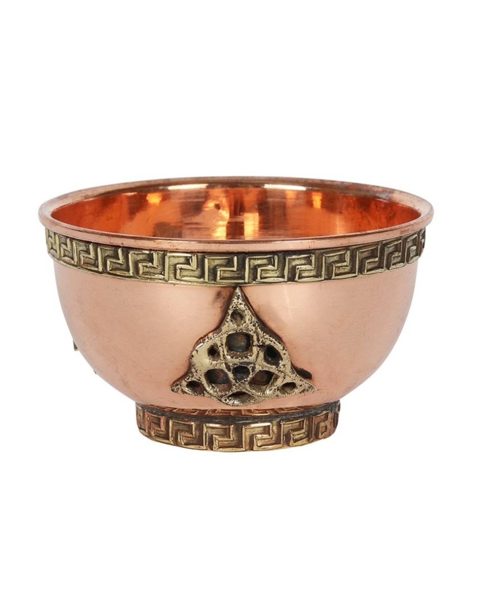 Trukado Miscellaneous - Offering Bowl Triquetra - Brass