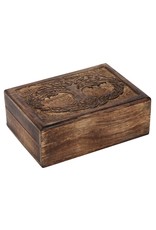 Trukado Miscellaneous - Wooden Tree of Life box 18cm x 13cm