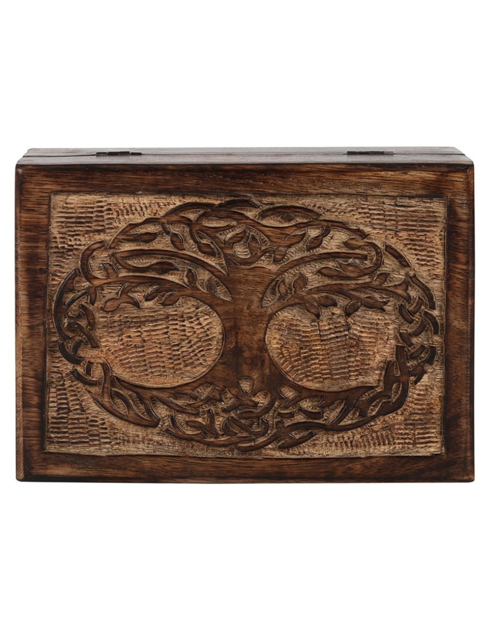 Trukado Miscellaneous - Wooden Tree of Life box 18cm x 13cm