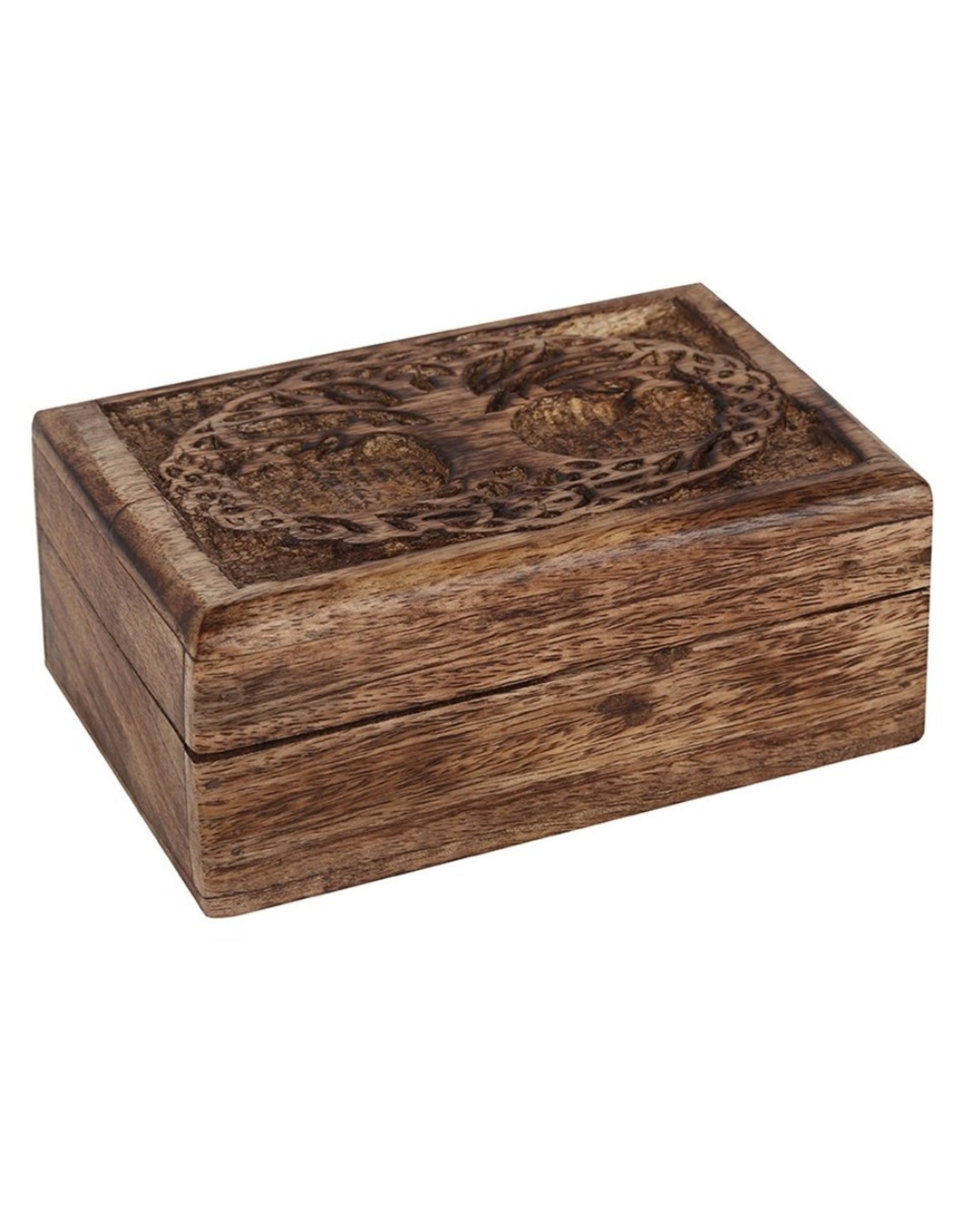 Trukado Miscellaneous - Wooden Tree of Life box 15cm x 10cm