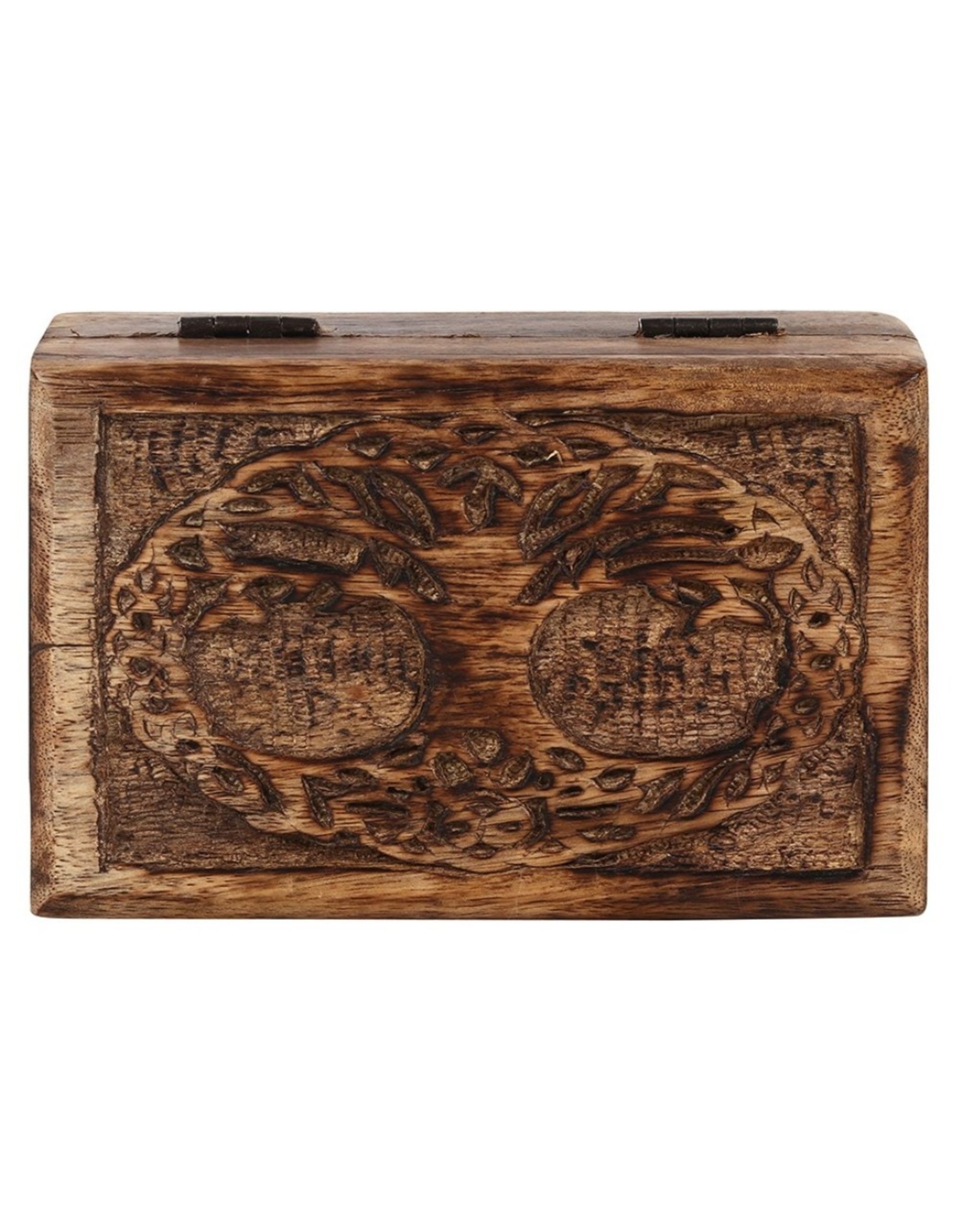 Trukado Miscellaneous - Wooden Tree of Life box 15cm x 10cm