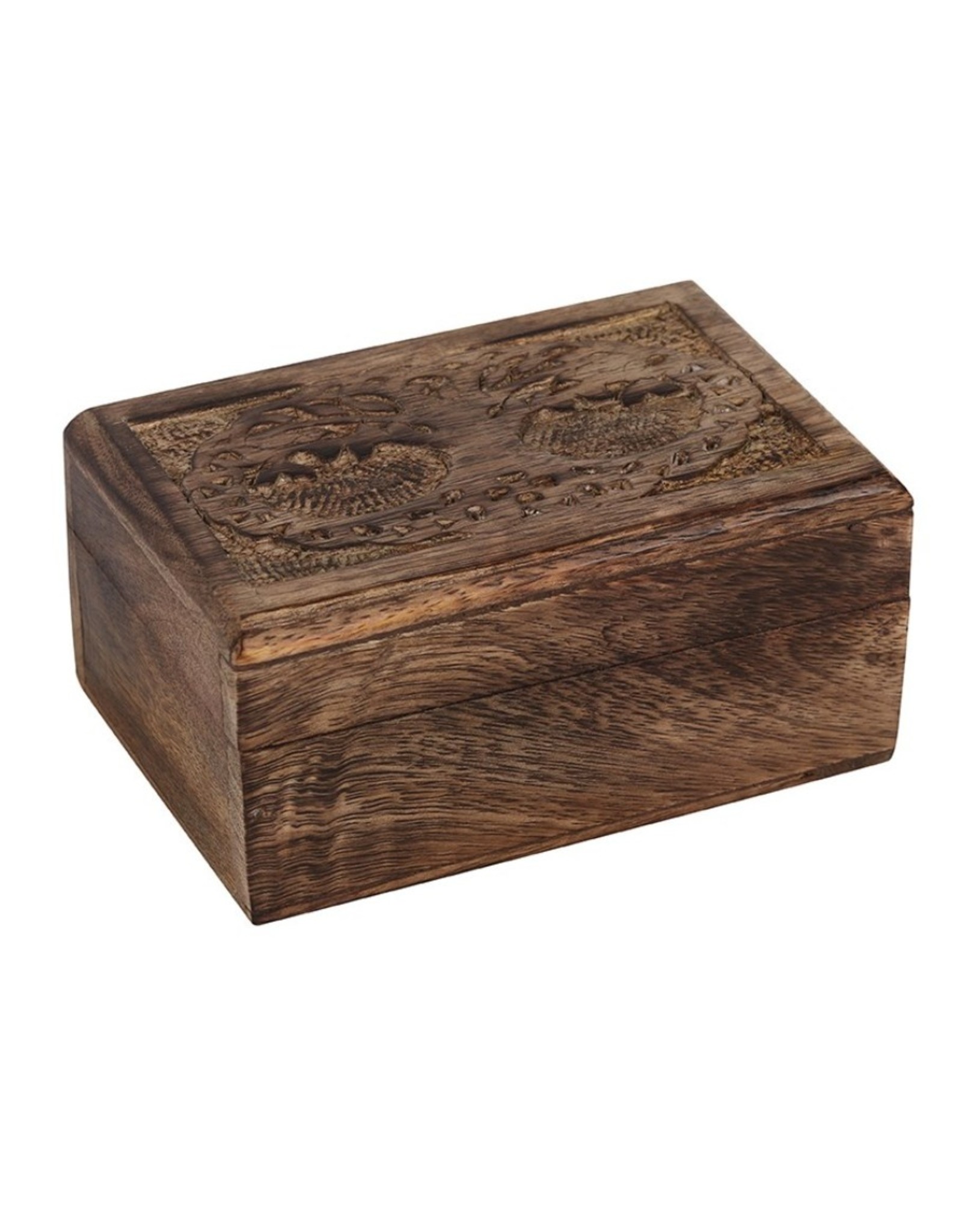 SMD Miscellaneous - Wooden Tree of Life box 12,5cm  x 7,5cm