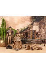 Baroque Collection Giftware & Lifestyle - Victoriaanse Heer vintage look beeld 47cm