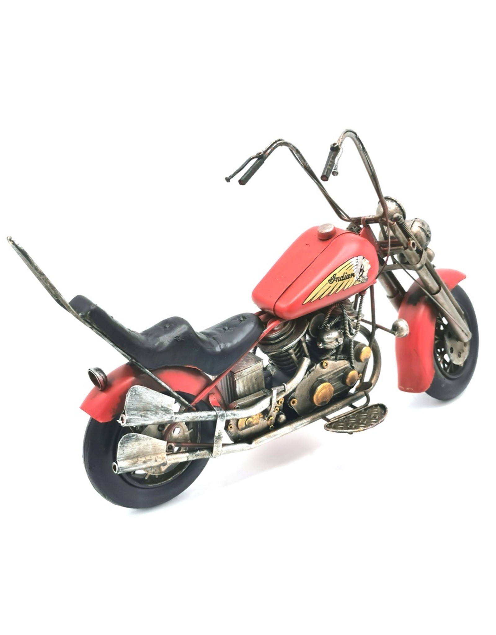 Trukado Miscellaneous - Indian Motor Chopper vintage look metal miniature