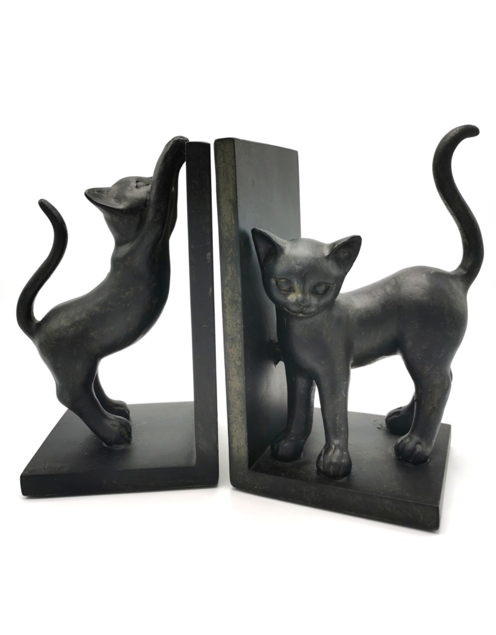 Trukado Miscellaneous - Black Lucky Cats bookends set of 2