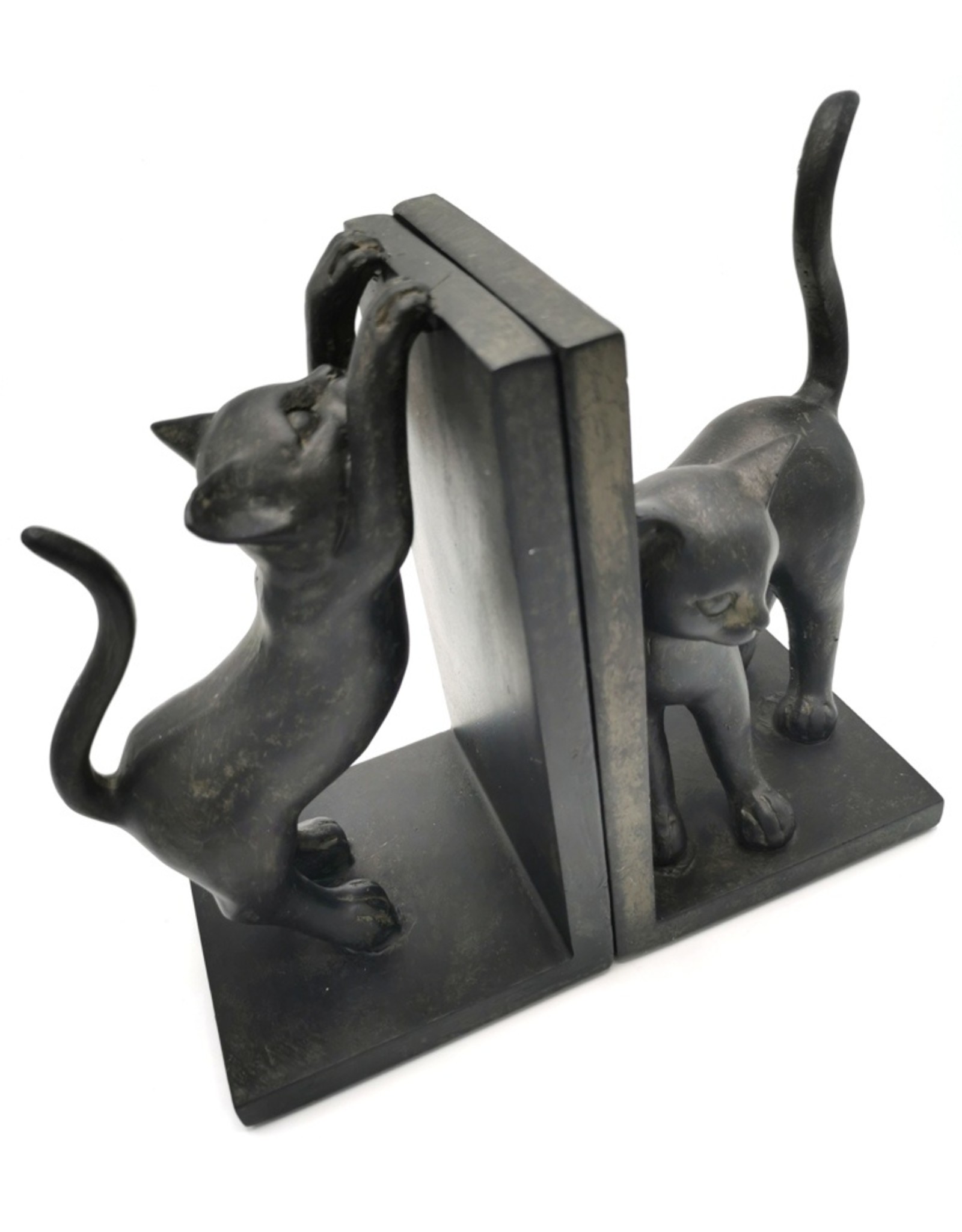 Trukado Miscellaneous - Black Lucky Cats bookends set of 2