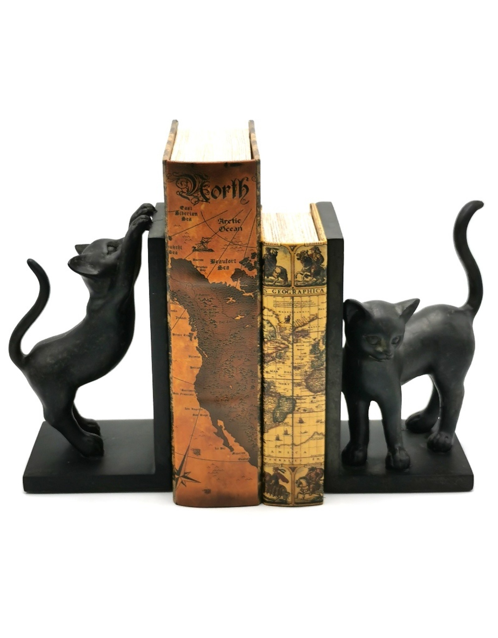 Trukado Miscellaneous - Black Lucky Cats bookends set of 2