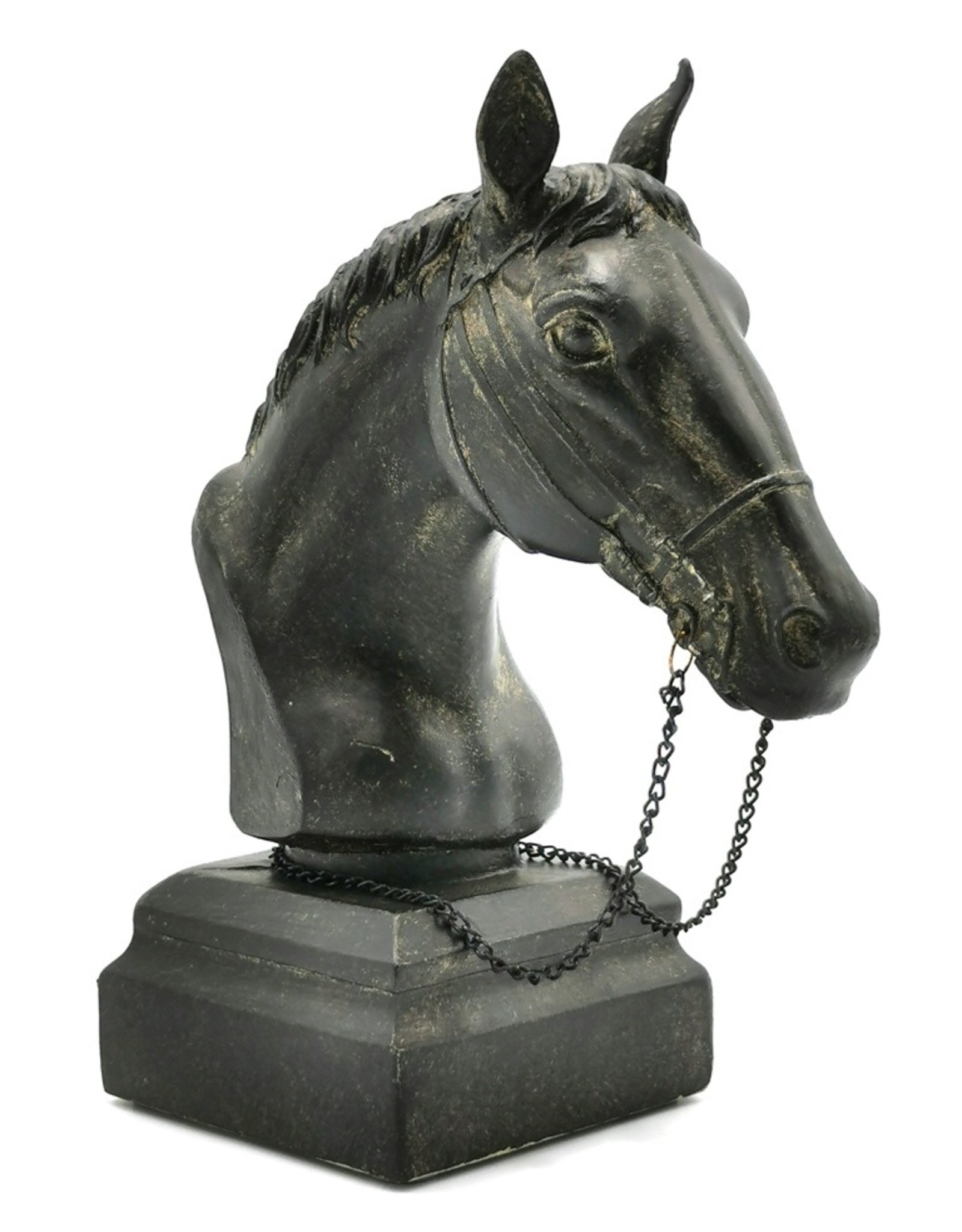 Trukado Giftware Beelden Collectables  - Paard Buste Antiek look 20cm