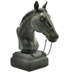 Trukado Horse Bust Antique look 20cm