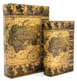 Trukado Storage book Antique look Hydrographica