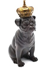 Trukado Giftware & Lifestyle - Engelse Bulldog Vintage look beeldje 21cm