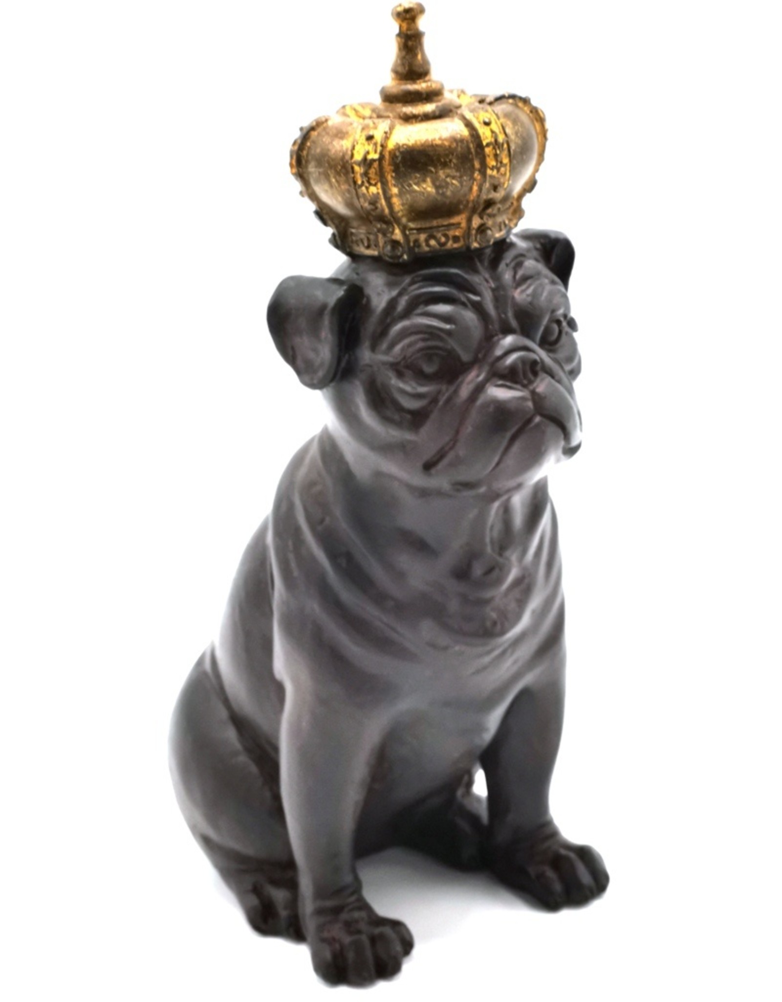 Trukado Giftware & Lifestyle - Engelse Bulldog Vintage look beeldje 21cm