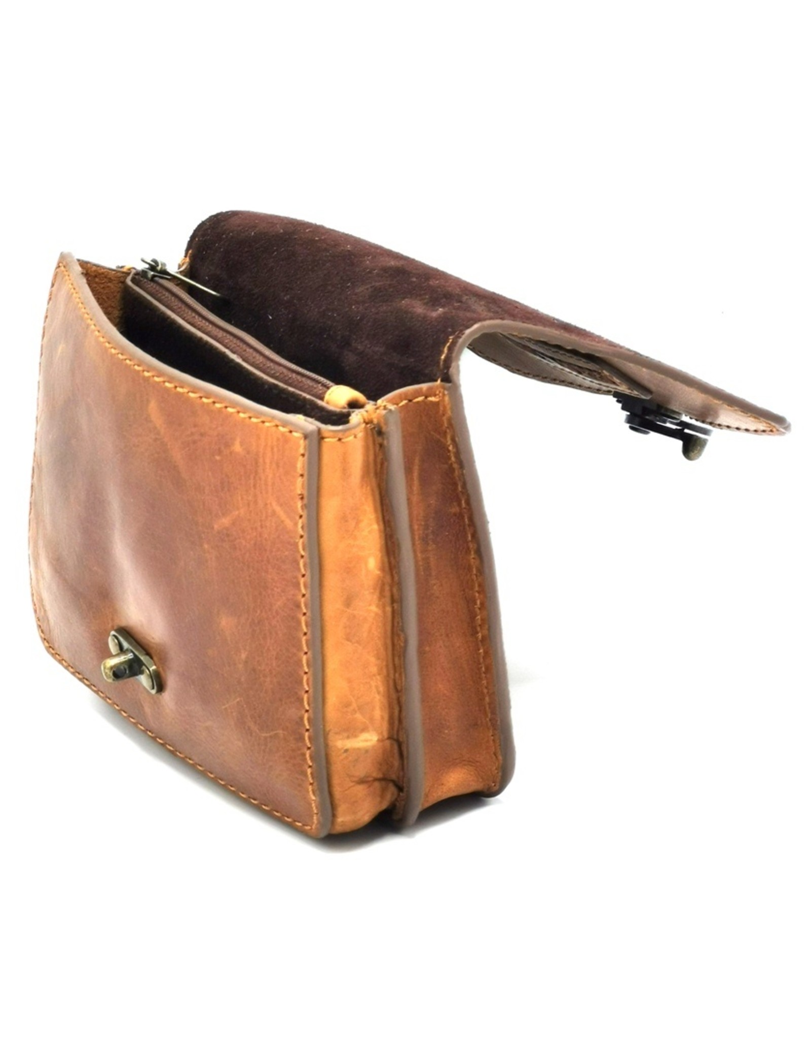 HillBurry Leather bags - Hillburry leather belt bag tan 3156