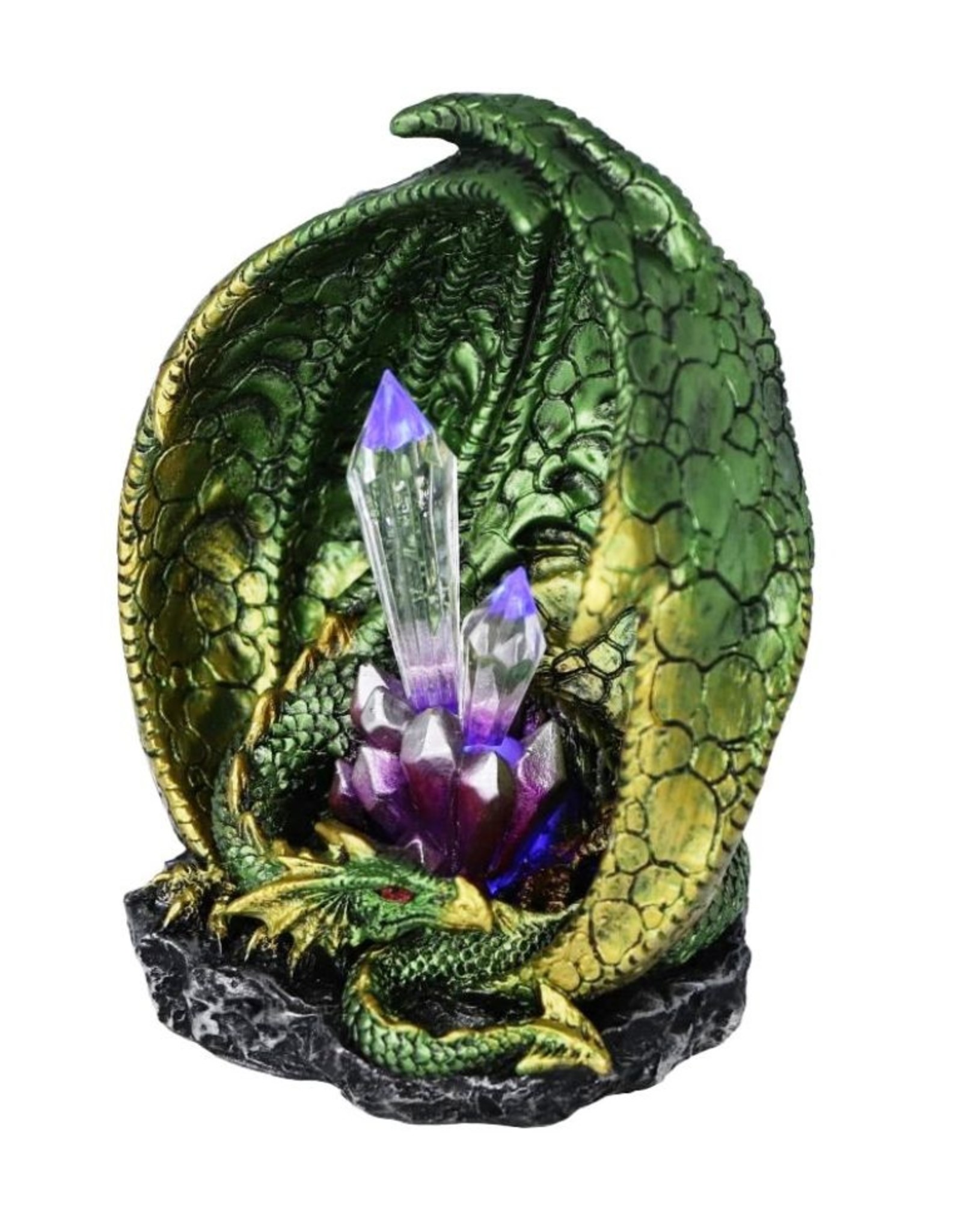 Alator Giftware & Lifestyle - Quartz Guard Dragon Crystal LED