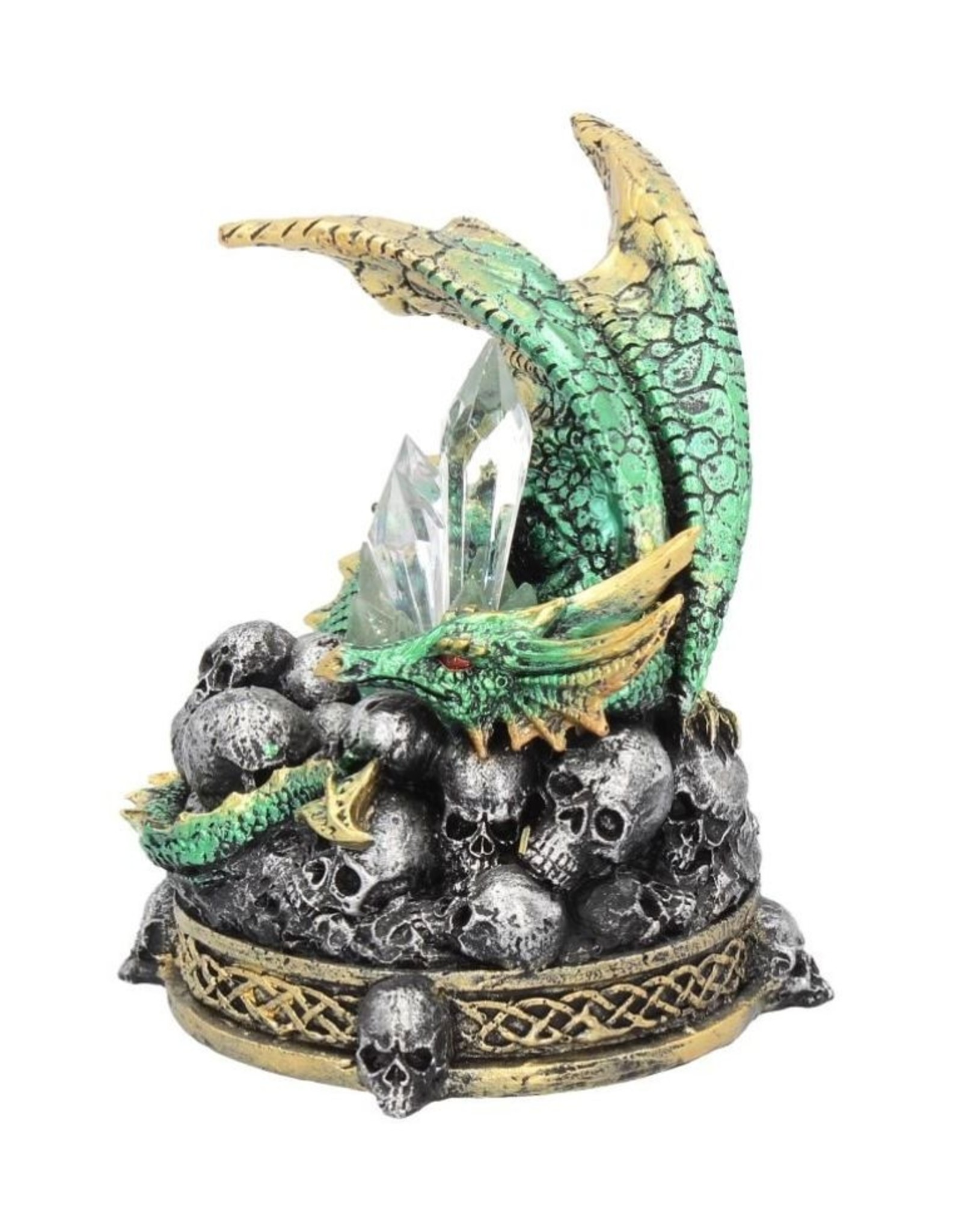 Alator Giftware & Lifestyle - Crystal Crypt Dragon figurine 11.5cm - LED